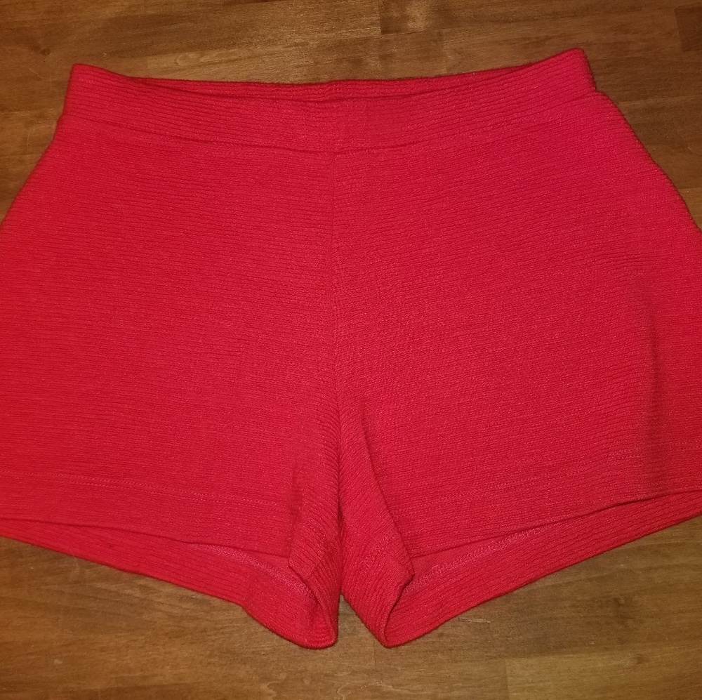 Zara Trafaluc Red Shorts Size Small